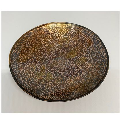 Original Handmade Engraved Copper Bowl